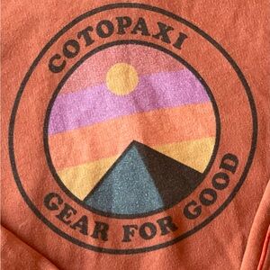 Cototpaxi Hoodie. Medium. Unisex. Rust Color. Great Condition!!
